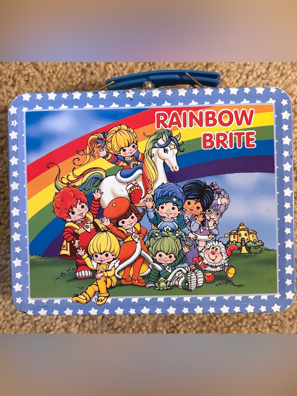 Colorful, Rare Rainbow Brite Lunchbox